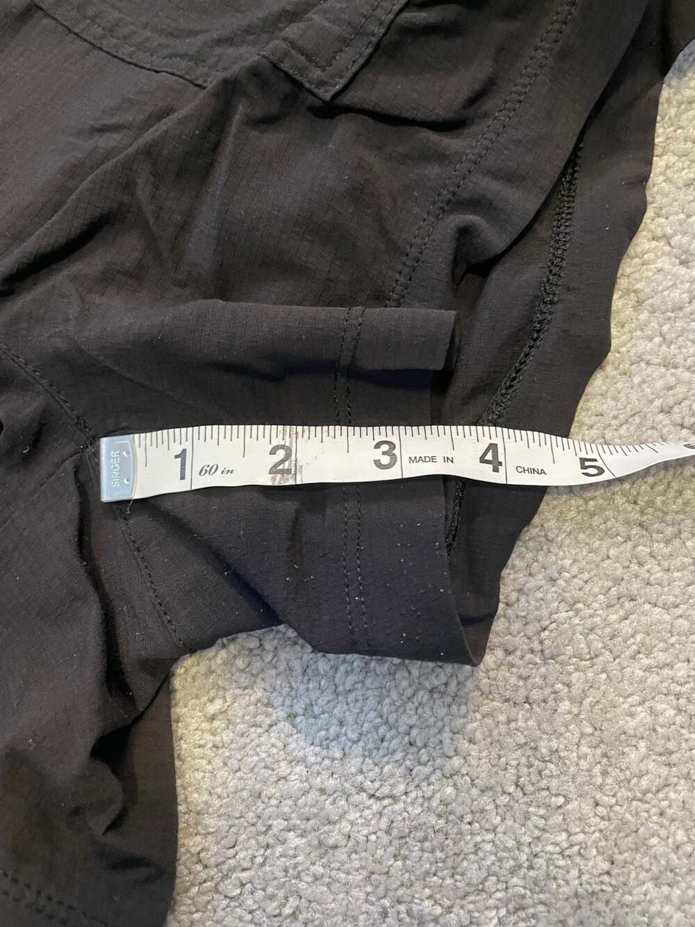 Athleta Trekkie North Shorts Black Size 4 - Picture 5 of 7